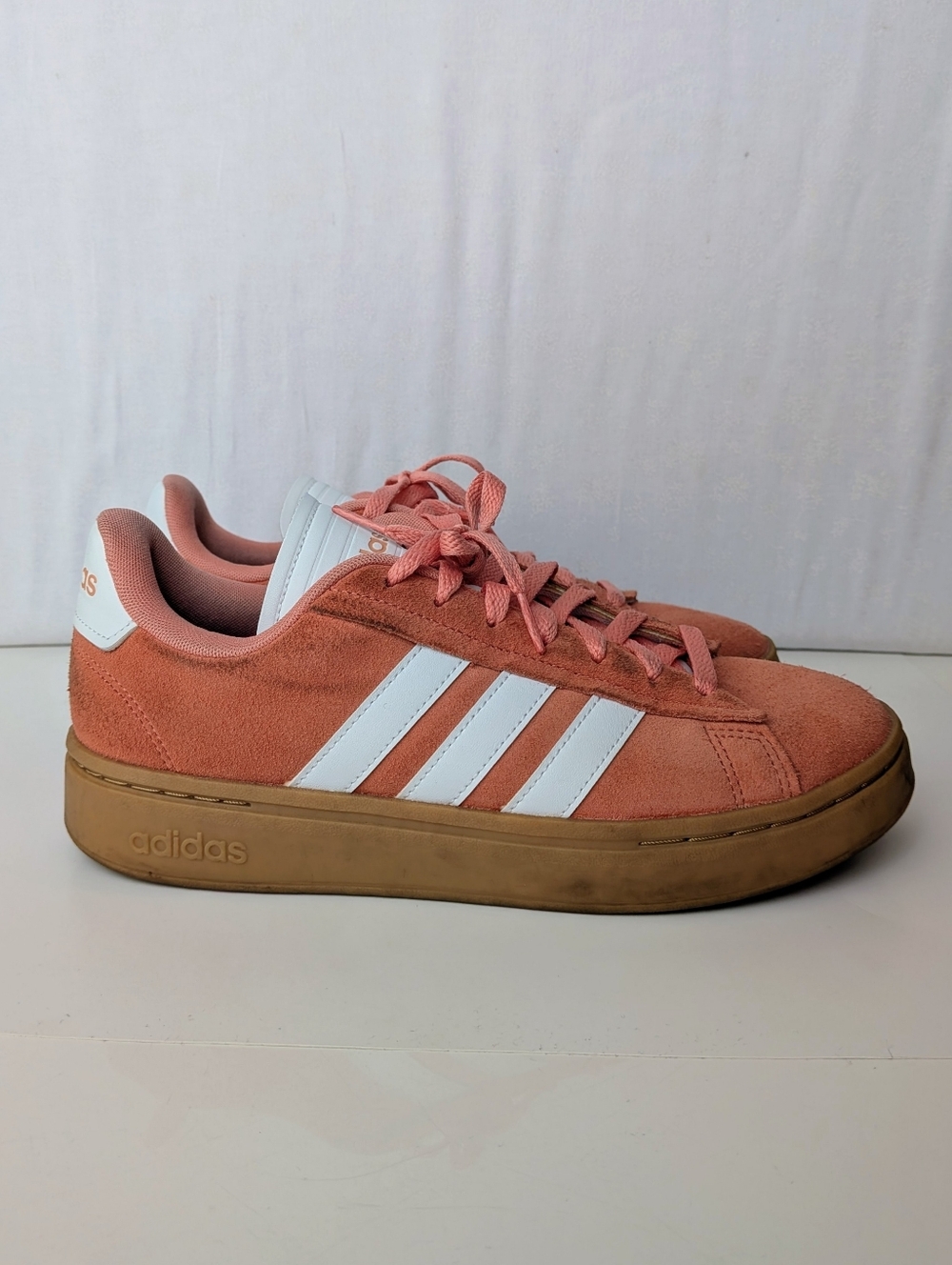 Adidas Grand Court Cloudfoam Comfort Coral